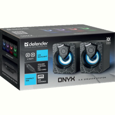 Акустика Defender 2.0 Onyx 6Вт USB Black (65038) 