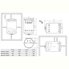 Водонагрівач Tesy GCR 1004424D B14 TBRC / ANTICALC REV 100