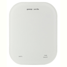 Ваги кухонні Gorenje KT 10 ORAITO W (KT10ORAW)