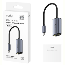 Бездротовий маршрутизатор Cudy UE10C USB-C to Gigabit Ethernet Network Adapter