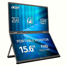 Монiтор 15.6" Acer Dual Portable PD163QTbmiuux (UM.ZP3EE.011) Black