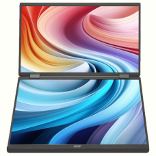 Монiтор 15.6" Acer Dual Portable PD163QTbmiuux (UM.ZP3EE.011) Black