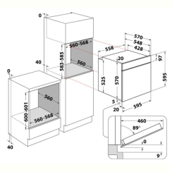 Електрична духова шафа Whirlpool OMK58HU1B