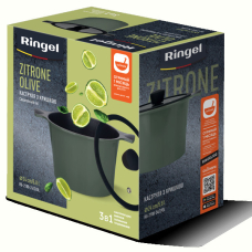Каструля RINGEL Zitrone Olive (5.8 л) 24 см