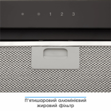 Витяжка Eleyus GEMINI 800 LED 52 BL