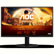Монiтор 24.5" AOC 25G42E Black