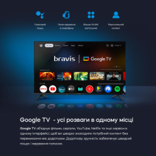 LED-телевізор Bravis 43L7000Q 