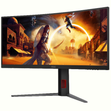 Монiтор 21.5" AOC CU34G4 Black/Red