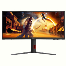 Монiтор 21.5" AOC CU34G4 Black/Red
