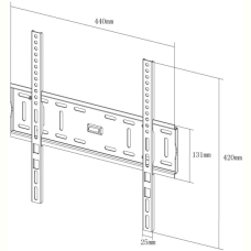 Кронштейн настінний X-Digital STEEL SF305 Black