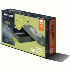 Гусятниця RINGEL Zitrone Olive 34x24x13.5 см (6+3 л)
