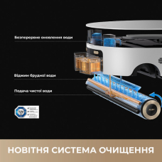 Робот-пилосос Dreame Aqua 10 Roller White 