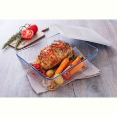 Форма з кришкою Pyrex Cook&Freez, 15х15 см