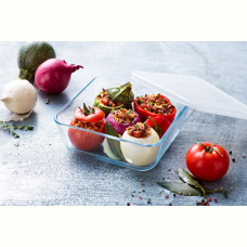 Форма з кришкою Pyrex Cook&Freez, 15х15 см