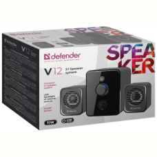 Акустика Defender 2.1 V12, 11Вт USB (65212)