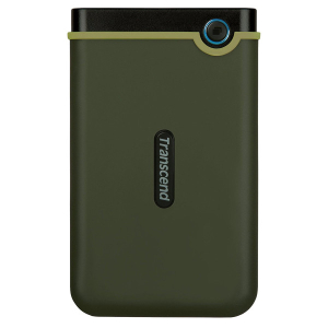 HDD накопичувач Transcend StoreJet 25M3G 1TB (TS1TSJ25C3N) USB 3.1 Military Green