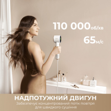 Фен Dreame Grand High-Speed Hair Dryer White 
