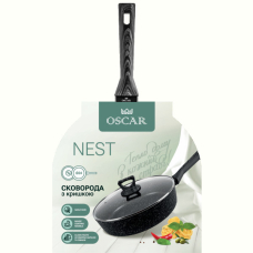 Сковорода з кришкою Oscar Nest, 24 см