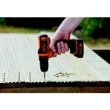 Шурупокрут Black&Decker BDCDD12, 10.8V, 26Нм, Li-Ion