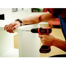 Шурупокрут Black&Decker BDCDD12, 10.8V, 26Нм, Li-Ion