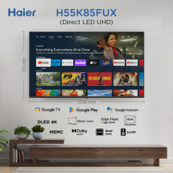 LED-телевізор Haier H55K85FUX 