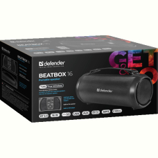 Портативна акустика Defender Beatbox 16 16Вт Black (65216) 