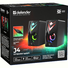 Акустика Defender J4 2.0 6W (65964) Black