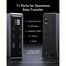 Док-станція Anker Prime Charging Docking Station 14-in-1 Black