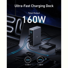 Док-станція Anker Prime Charging Docking Station 14-in-1 Black