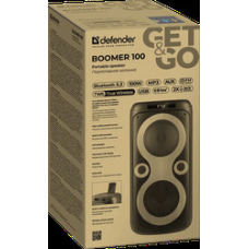 Портативна акустика Defender Boomer 100 100Вт Black (65099)