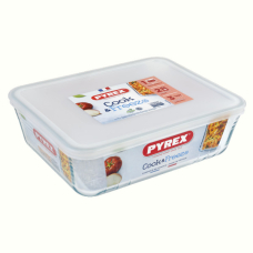Форма з кришкою Pyrex Cook&Freez, 24х19х8 см