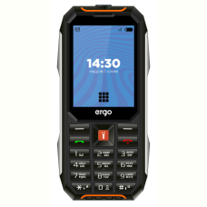 Мобільний телефон ERGO E283 Dual Sim Black orange