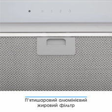 Витяжка Eleyus GEMINI 800 LED 52 WH
