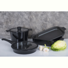 Каструля RINGEL Zitrone Black (5.8 л) 24 см