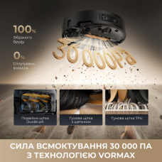 Робот-пилосос Dreame Aqua 10 Ultra Roller Complete Black 