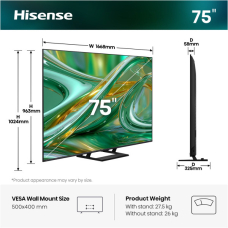 LED-телевізор Hisense 75E8S
