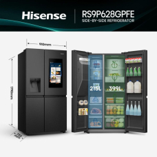 Холодильник Hisense RS9P628GPFE (BCD-628WY)