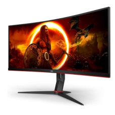 Монiтор 34" AOC CU34G2XP/BK Black/Red