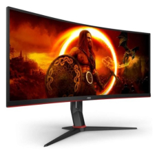 Монiтор 34" AOC CU34G2XP/BK Black/Red