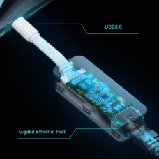 Мережевий адаптер TP-Link UE300 USB type-C to GE